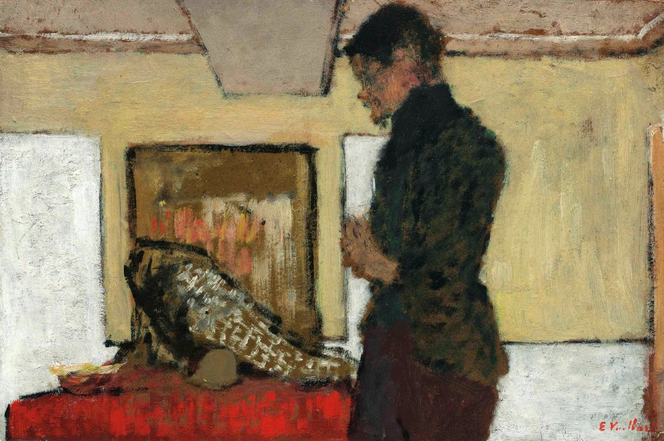 2017 NYR 15006 0380 edouard vuillard le peintre maximilien luce dans son atelier)