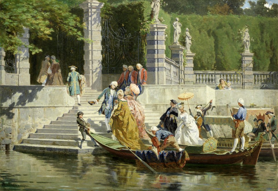 2017-02 Bartolomeo Giuliano - The Reception at Villa Carlotta, Lake Como