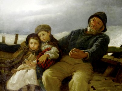 2017-02 Alfred Edward Emslie - The stormy crossing