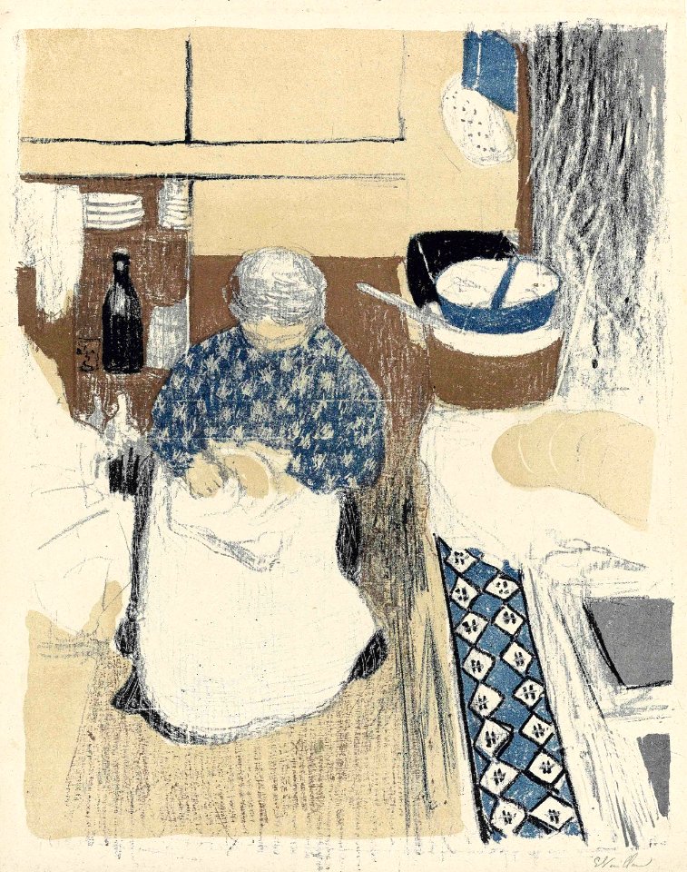 2014 CKS 01553 0030 edouard vuillard cuisiniere from paysages et interieurs)