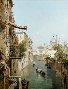 2017-02 Franz Richard Unterberger - Canale San Barnaba, Venise