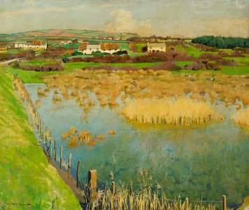 2017-02 Harold Harvey - Marsh landscape