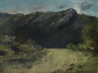 2017-02 Gustave Courbet - Paysage du Jura