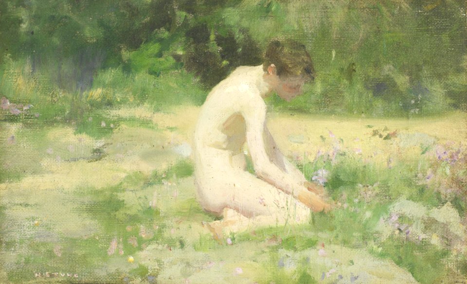 2017-02 Henry Scott Tuke - Sea-pinks