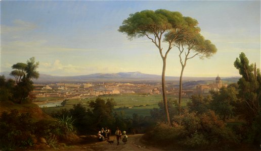 2017-02 Franz Knebel - A view of Rome