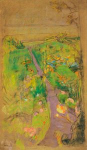 2016 NYR 12070 1087 edouard vuillard etude pour vue des pavillons vers la mer)