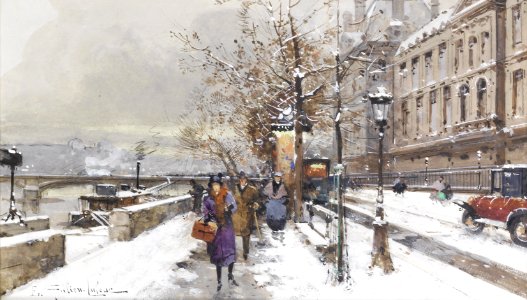 2017-02 Eugène Galien-Laloue - Quai d'Orsay, Paris