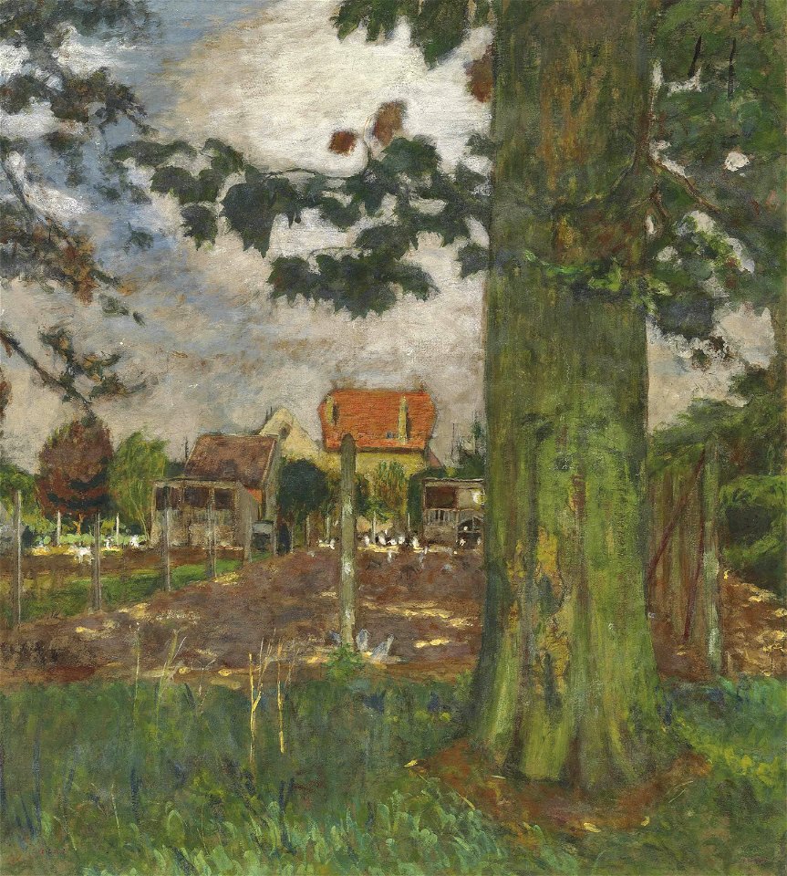 2017 CKS 13488 0516 edouard vuillard le poulailler du chateau des clayes)