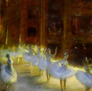 2017-02 Gaston La Touche - Le Ballet. Free illustration for personal and commercial use.