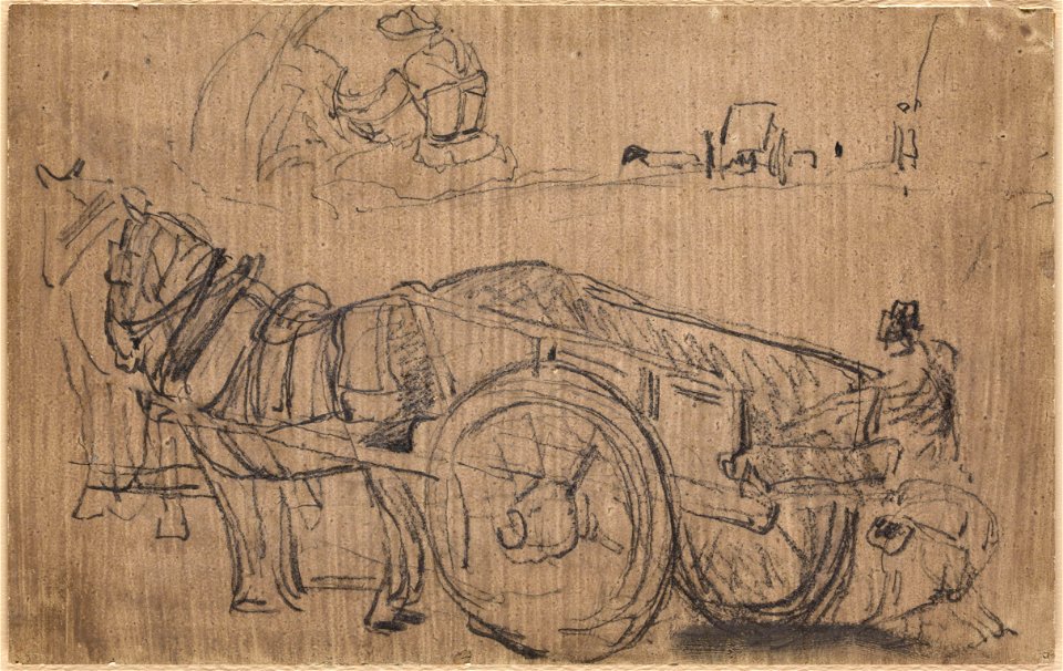 2017-02 John Constable - Horse and Cart