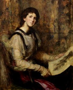 2017-02 Sir James Jebusa Shannon - Portrait of Mrs Senior (née Hammersley) (1864-1943)