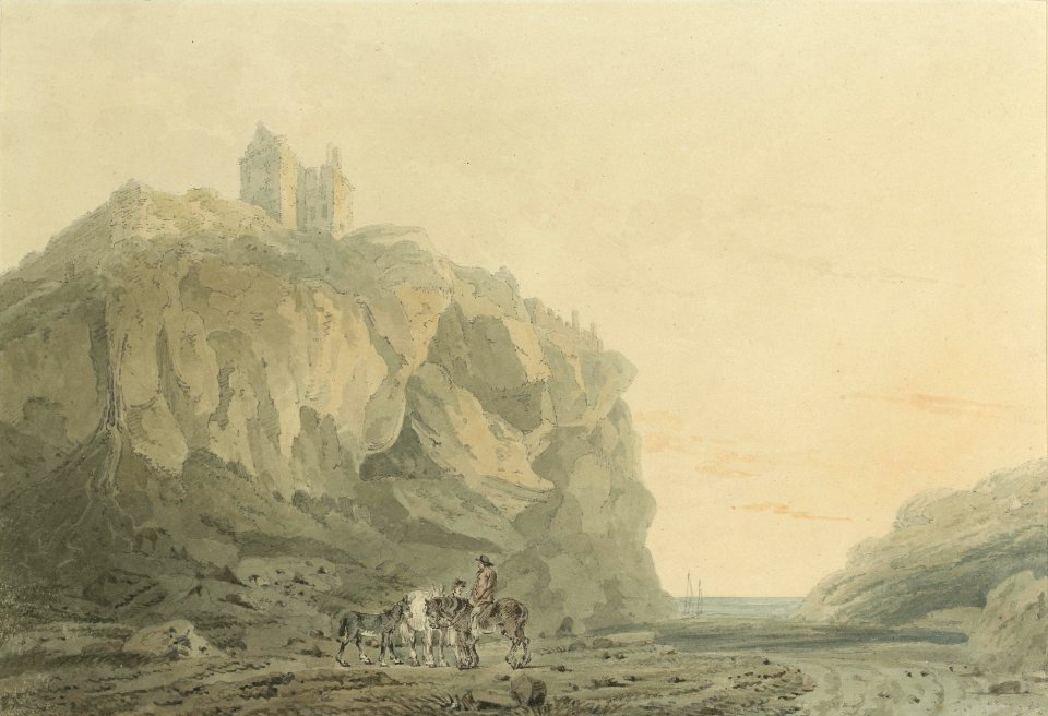 2017-02 Joseph Mallord William Turner - Dunotter Castle, Kincardineshire