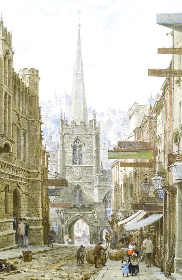 2017-02 Louise J. Rayner - Broad Street, Bristol