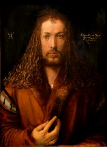 20171017194217!Dürer - Selbstbildnis im Pelzrock - Alte Pinakothek
