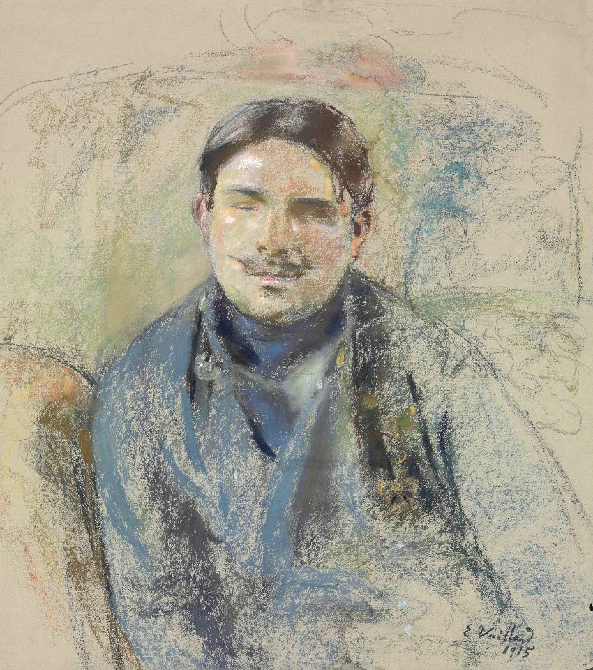 2018 CKS 15471 0278 edouard vuillard buste de lucien grandjean aveugle de guerre)