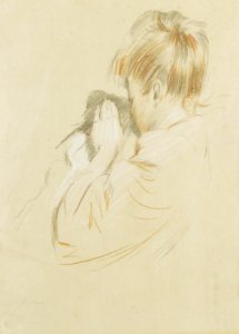 2017-02 Paul César Helleu - Portrait of Ellen, the artist's daughter