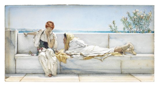 2017-02 Sir Lawrence Alma-Tadema - A Solicitation