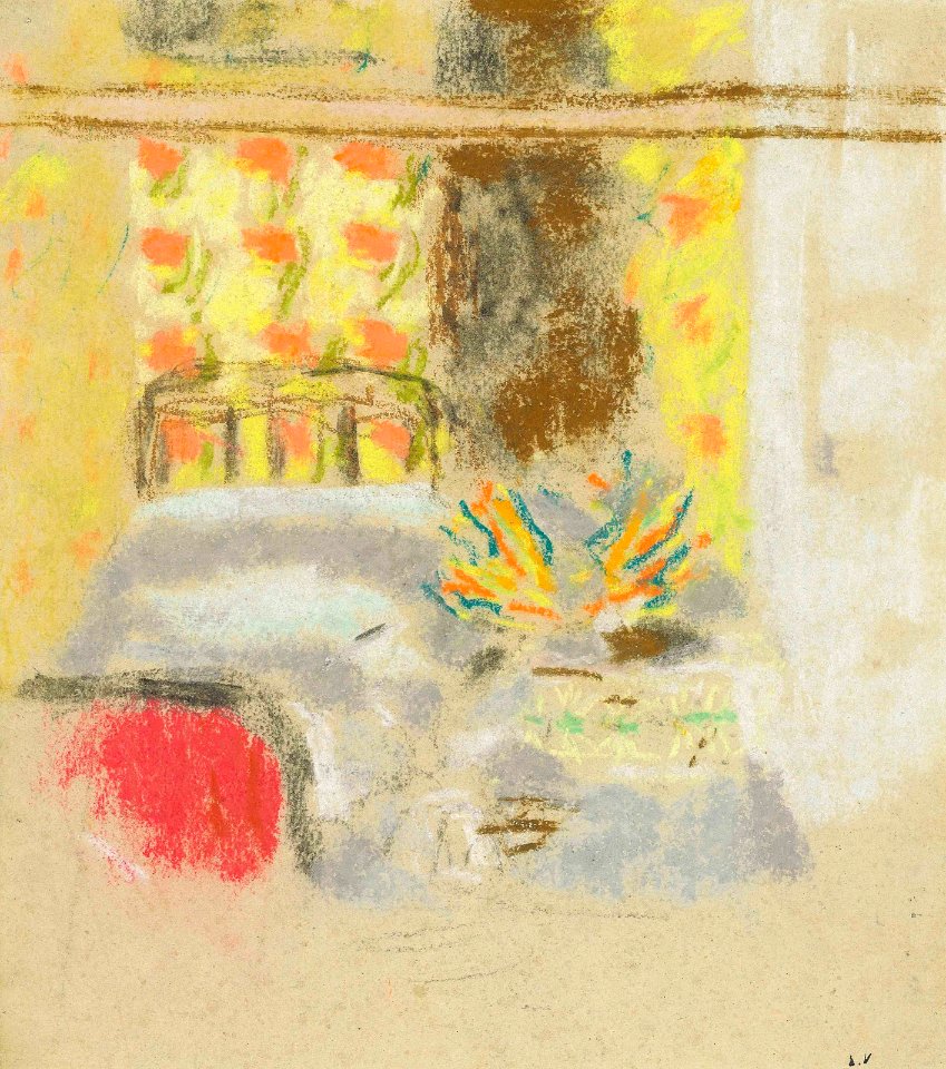 2018 CKS 15471 0277 edouard vuillard le lit de la grand-mere)