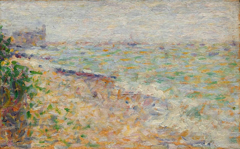 2018 PAR 15722 0257 georges seurat le mouillage a grandcamp)