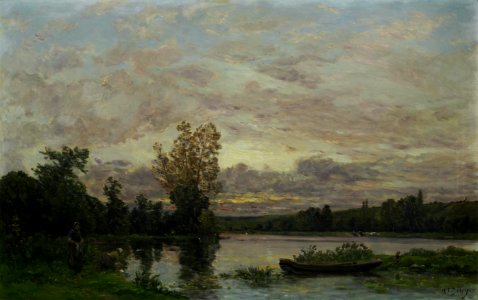 2017-02 Hippolyte Camille Delpy - Evening on the Loire