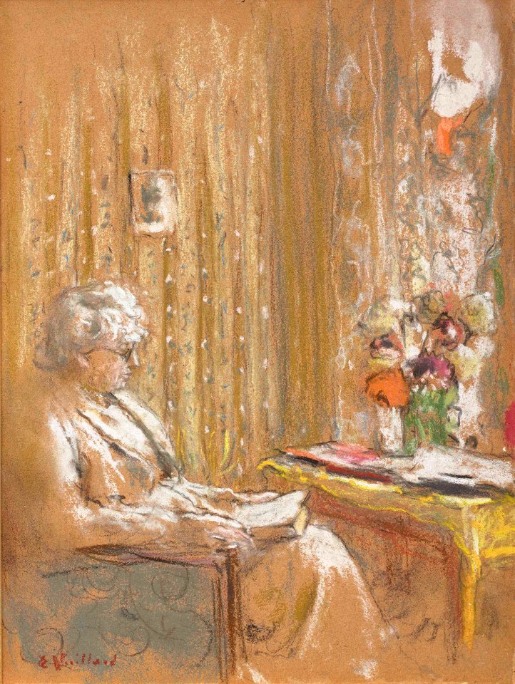 2018 PAR 16524 0017A edouard vuillard madame hessel lisant a la baule)