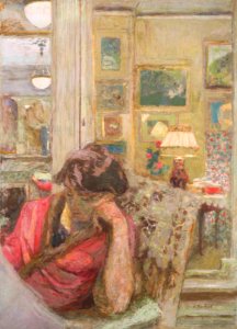 2018 PAR 16524 0004A edouard vuillard madame hessel lisant le journal le soir)