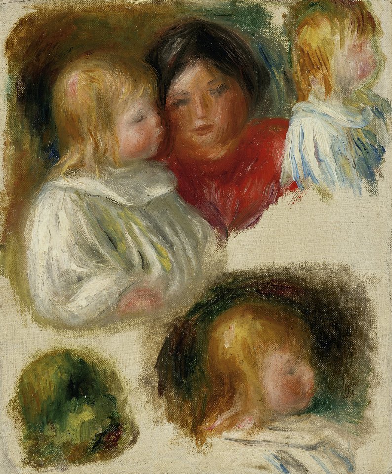 2020 NYR 18926 0792 000(pierre-auguste renoir etude denfants et jeune femme073144)