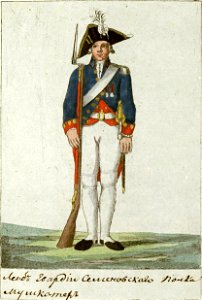 21 Representation of the Uniforms of the Russian Imperial Army
