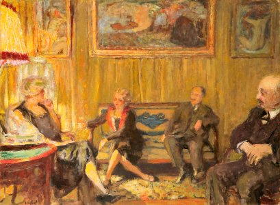 2018 PAR 16524 0023A edouard vuillard le petit salon rue de naples)