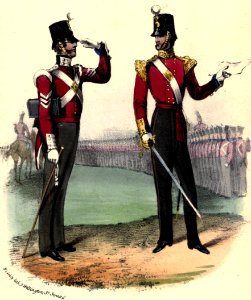 21 Foot uniform, 1849