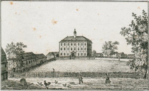 233 Schloss Oberpulsgau - Polskova, Zgornja - gez. S. Kölbl - J.F.Kaiser Lithografirte Ansichten der Steiermark 1830 (2)