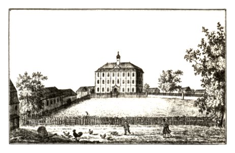 233 Schloss Oberpulsgau - Polskova, Zgornja - gez. S. Kölbl - J.F.Kaiser Lithografirte Ansichten der Steiermark 1830