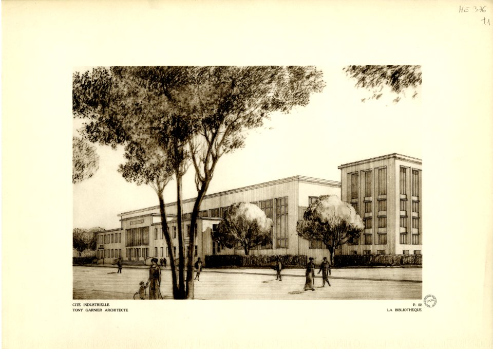 22.Bibliothèque; perspective