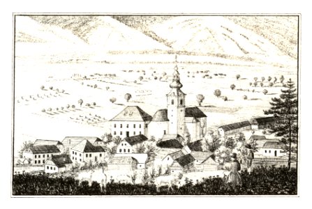247 Rietz — Recica - J.F.Kaiser Lithografirte Ansichten der Steiermark 1830