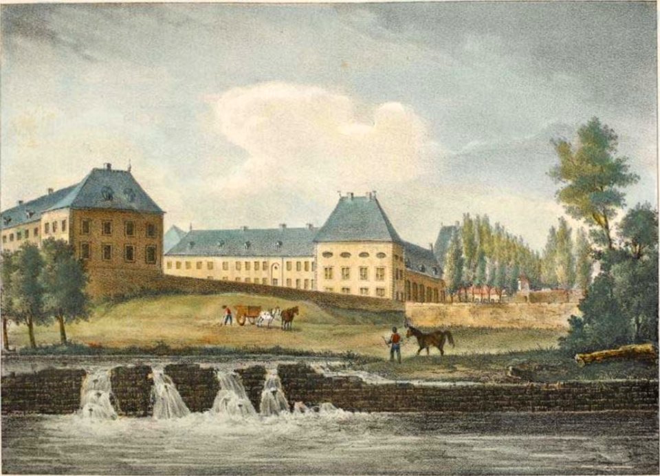 23. Abbaye de Lobbes. (Hainaut) A. De Peellaert Jobard