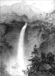 250 album dauphiné, cascade du Périer, près de Valbonnais, by VC cropped