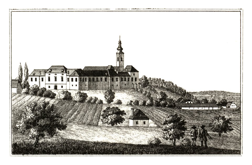 259 St. Georgen an der Stiffing, b. Wildon - J.F.Kaiser Lithografirte Ansichten der Steiermark 1830
