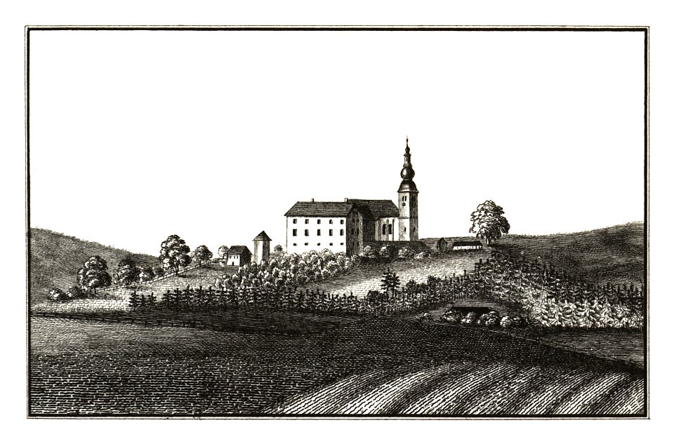 281 Skalis — Skale im Cillier Kreise - J.F.Kaiser Lithografirte Ansichten der Steiermark 1830