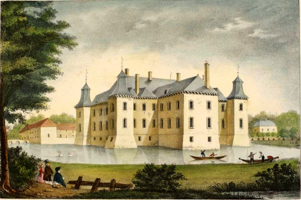 27. Vue du Château d'Hillenraedt, près de Ruremonde