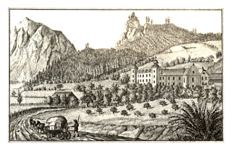 285 Schloss Stainach, Ober-Stainach, gez. S. Kölbl - J.F.Kaiser Lithografirte Ansichten der Steiermark 1830
