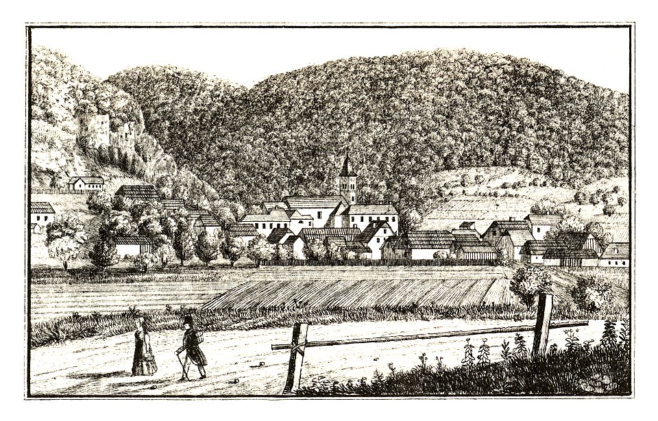 294 Studenitz — Studenice, rad. Kuwasseg - J.F.Kaiser Lithografirte Ansichten der Steiermark 1830