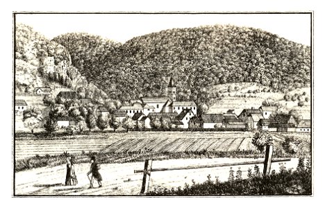 294 Studenitz — Studenice, rad. Kuwasseg - J.F.Kaiser Lithografirte Ansichten der Steiermark 1830