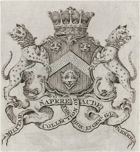 2nd Earl of Macclesfield bookplate
