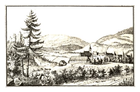 299 Schloss Teuffenbach, Teufenbach - gez. S. Kölbl - J.F.Kaiser Lithografirte Ansichten der Steiermark 1830