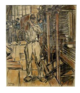 3 Perserij, Jan Toorop, Kaarsenfabriek Gouda