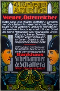 3-2 Sammlung Eybl (Slg.Nr. 2268) Plakat 4. Kriegsanleihe 1916