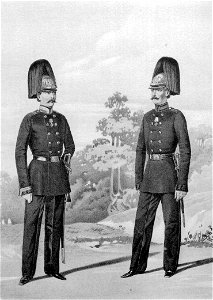 30 323 Book illustrations of Historical description of the clothes and weapons of Russian troops