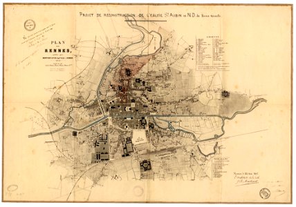 2fi1691 Rennes plan de Rennes