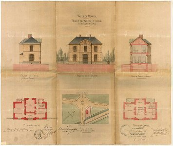 2fi3749 Projet d'octroi au Mail - Rennes