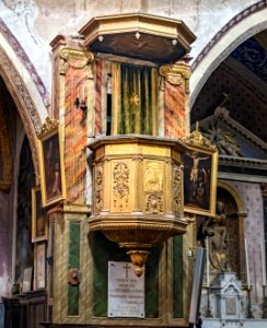 31 - Buzet-sur-Tarn - L'église Saint-Martin - Chaire à prêcher - PalissyPM31002594